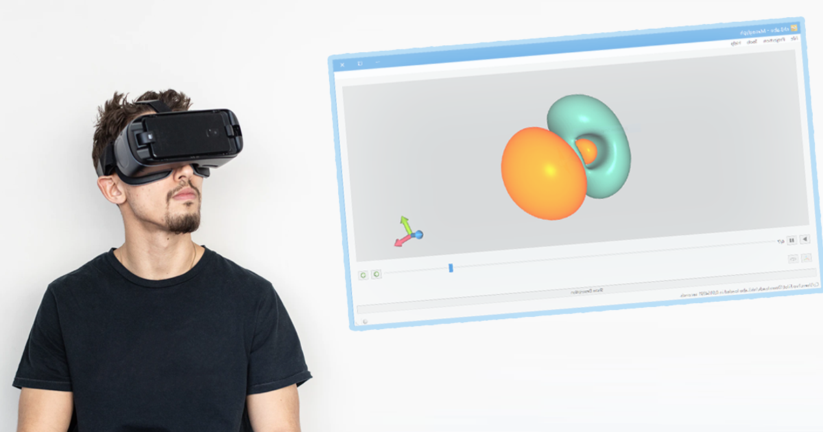 3D visualization with artificial intelligence and projection