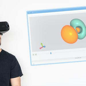 3D visualization with artificial intelligence and projection
